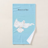 Serviettes de bain : White Dove (Serviette à main)