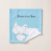 Serviettes de bain : White Dove (Gant de toilette)