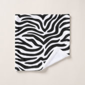 Serviettes De Bain Zébrées (Gant de toilette)