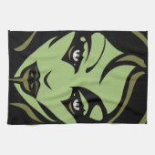 Serviettes de bain Zombie Cool Halloween Zombie Te (Horizontal)