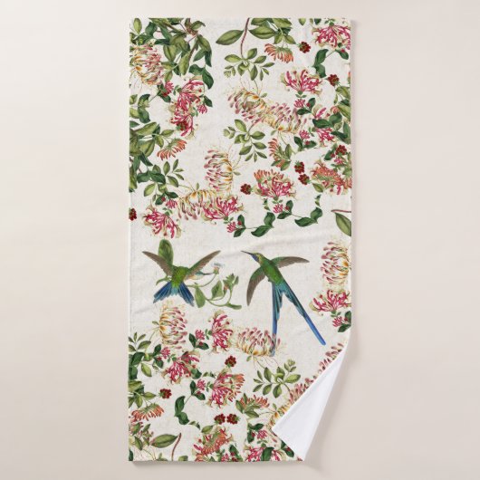 Serviettes de bains en fleur de miel pour oiseaux (Serviette de bain)