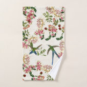 Serviettes de bains en fleur de miel pour oiseaux (Serviette à main)