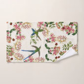 Serviettes de bains en fleur de miel pour oiseaux (Serviette à main)