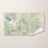 Serviettes de bains en libellules bleues (Serviette à main)