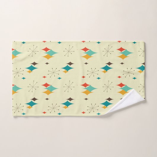 Serviettes De Bains Modernes Du Milieu Du Siècle (Serviette à main)