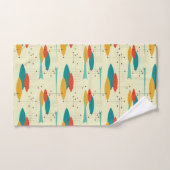 Serviettes De Bains Modernes Du Milieu Du Siècle (Serviette à main)