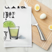 SERVIETTES DE BARRE DE COCKTAIL, TEQUILA MEILLEUR (Quart Plié)