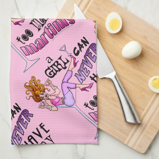 SERVIETTES DE BARRE - TROP DE MARTINI (Quart Plié)