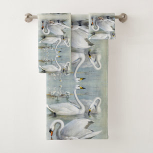 Serviettes de Bath d'animaux de faune de jeune