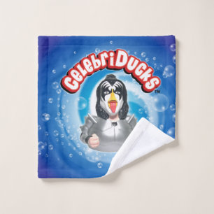 Serviettes de Bath de baiser de CelebriDucks Gene