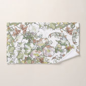 Serviettes de Bath de fleur de chèvrefeuille de (Serviette à main)