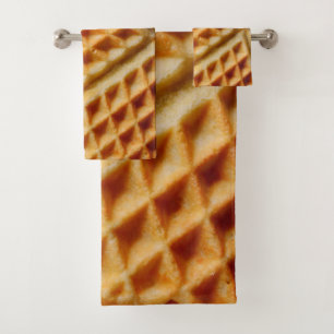 Serviettes de Bath de gaufre