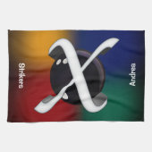 Serviettes de Bowling Team (Horizontal)