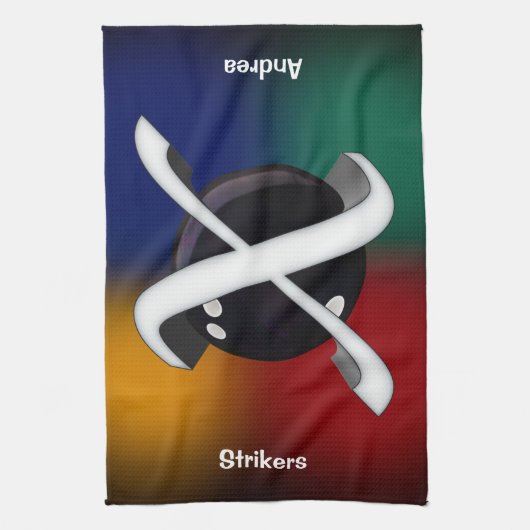 Serviettes de Bowling Team (Vertical)