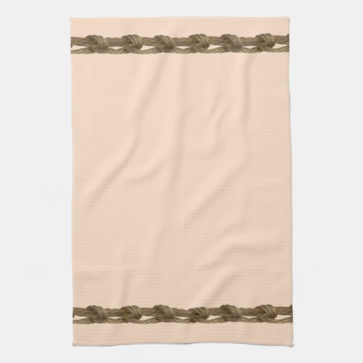 Serviettes de conception de trou de bouton détaché (Vertical)
