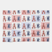 Serviettes de crabe et de langouste (Horizontal)