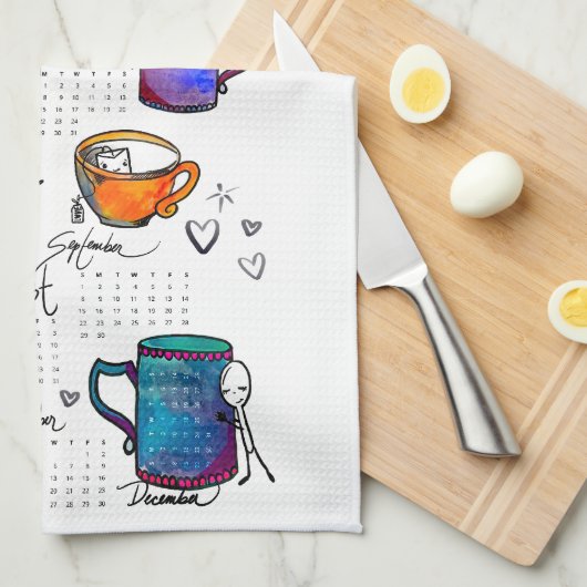 Serviettes de cuisine (Quart Plié)