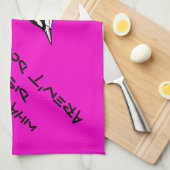 Serviettes de cuisine (Quart Plié)