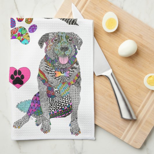 Serviettes de cuisine (Quart Plié)