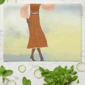 Serviettes de cuisine africaines de MoJo (Plié)