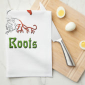 Serviettes de cuisine American Italian Roots (Quart Plié)