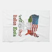 Serviettes de cuisine American Italian Roots (Horizontal)