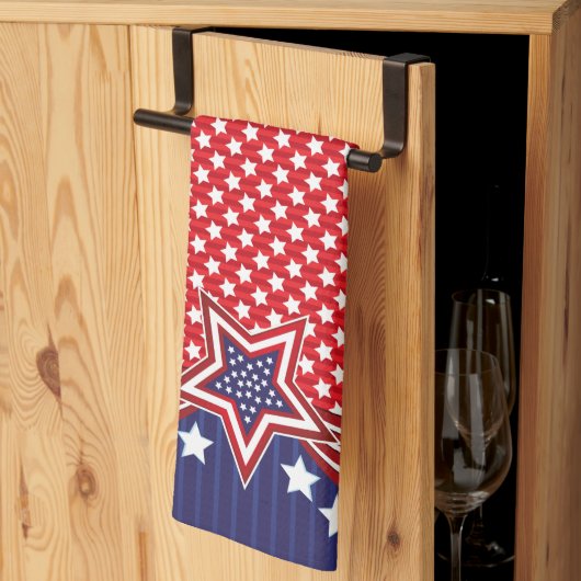 Serviettes de cuisine American Pride (Pliage en tiers)