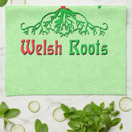 Serviettes de cuisine American Welsh Roots (Plié)