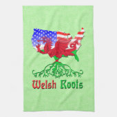 Serviettes de cuisine American Welsh Roots (Vertical)