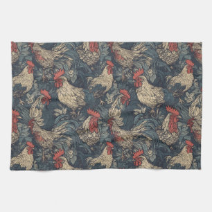 Serviettes de cuisine Americana Rooster
