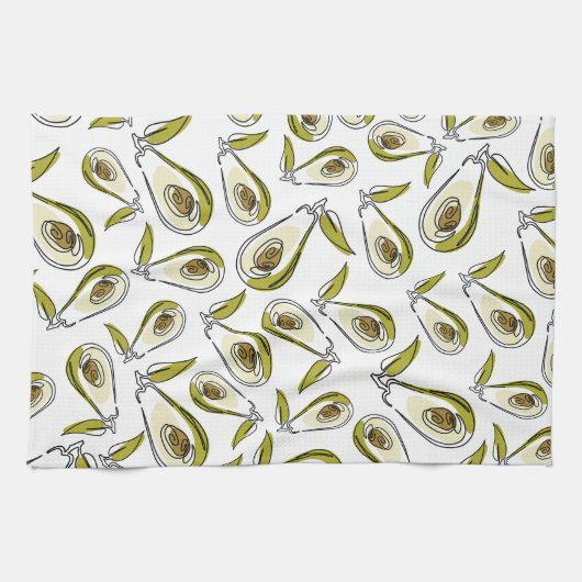 Serviettes de cuisine Avocado (Horizontal)
