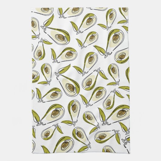 Serviettes de cuisine Avocado (Vertical)