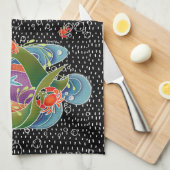 Serviettes de cuisine BINDI Sea Otters (Quart Plié)