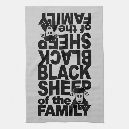 Serviettes de cuisine Black Sheep (Vertical)