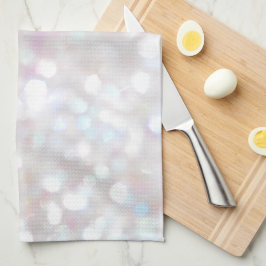 Serviettes De Cuisine Blanches (Quart Plié)