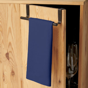 Serviettes de cuisine bleu marine russe