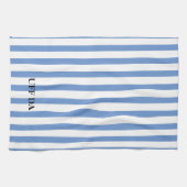 Serviettes De Cuisine Bleue Uff Da Dusty (Horizontal)