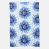 Serviettes de cuisine Blue Daisy (Vertical)