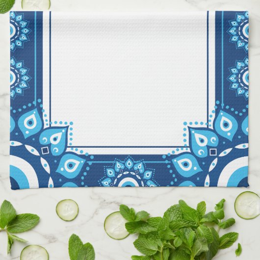 Serviettes de cuisine Blue Evil (Plié)