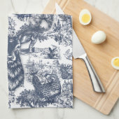 Serviettes de cuisine Blue Toil Deer (Quart Plié)