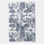 Serviettes de cuisine Blue Toil Deer (Vertical)