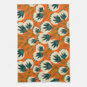 Serviettes de cuisine botanique côtière (Vertical)