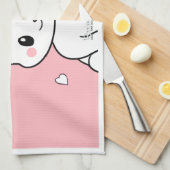 Serviettes de cuisine Bunny (Quart Plié)