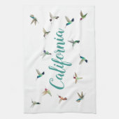 Serviettes de cuisine California Hummingbirds (Vertical)