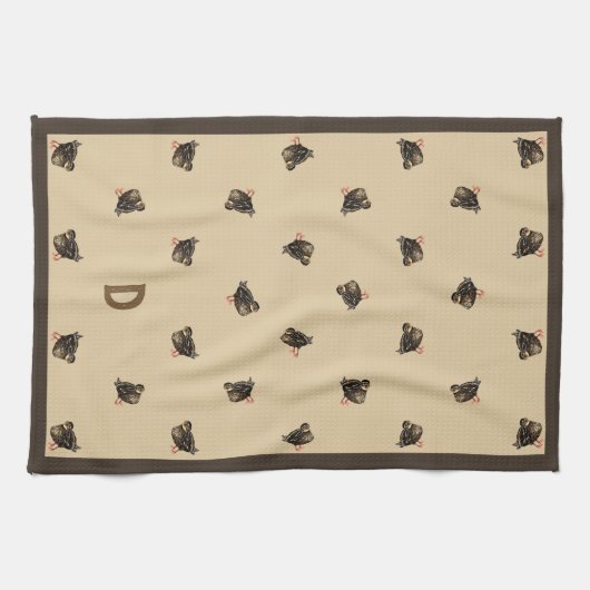 Serviettes de cuisine canard (Horizontal)