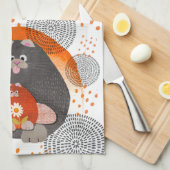 serviettes de cuisine CATZ PAJAMAZ (Quart Plié)