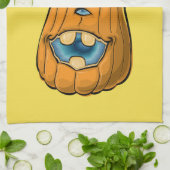 Serviettes de cuisine citrouille (Plié)