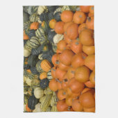 Serviettes de cuisine citrouille (Vertical)