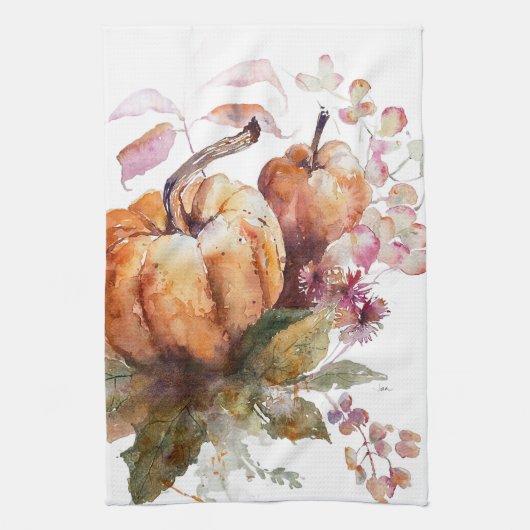 Serviettes de cuisine Citrouilles Automne (Vertical)