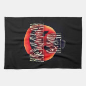 Serviettes De Cuisine citrouilles Scare-Wht (Horizontal)